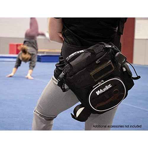 MUELLER Sports Medicine Medi Kit Sling Bag for Men and Women, Athletic Training Kit Bag Only, Medical Supply Bag for Sports Teams, Over the Shoulder Medical Pack, Black, One Size