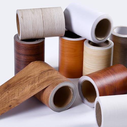 2.2 Inch x 15 Feet Brown Wood Grain Repair Tape for Wood Surfaces, Waterproof, DIY, Arts and Craft
