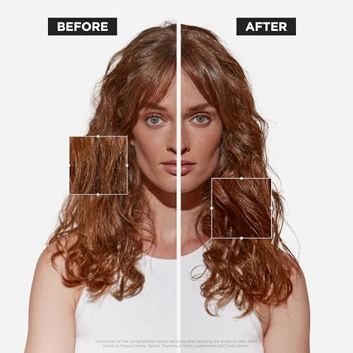 Kerastase Nutritive 8H Magic Night Serum - Overnight Treatment for Dry Hair, Enhances Shine, With Plant-Based Proteins, 1.01 Fl Oz, Travel Size
