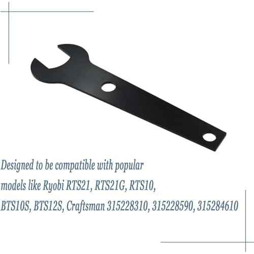 0101010313 Table Saw Blade Wrench for Ryobi 10" Table Saw RTS10, RTS10, RTS21, BTS10, BTS10S, BTS12S£¬0101010312 COMBO00139