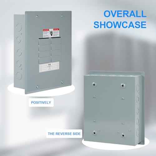 THQL Circuit Breaker?Panels, 8-Space, 125A Circuit Breaker Distribution Box, 120V/240V Circuit Breaker Electrical Enclosure,Indoor Main Lug Load Center