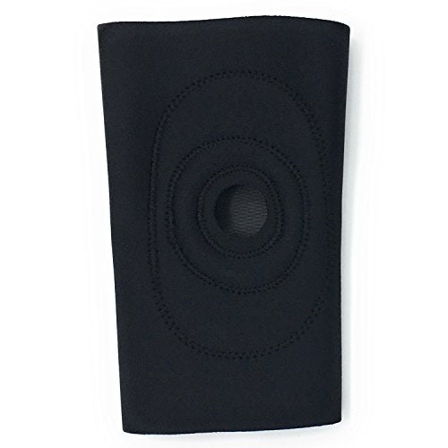 OTC Knee Support, Encircling Stabilizer Pad, Neoprene, Black, 3X-Large