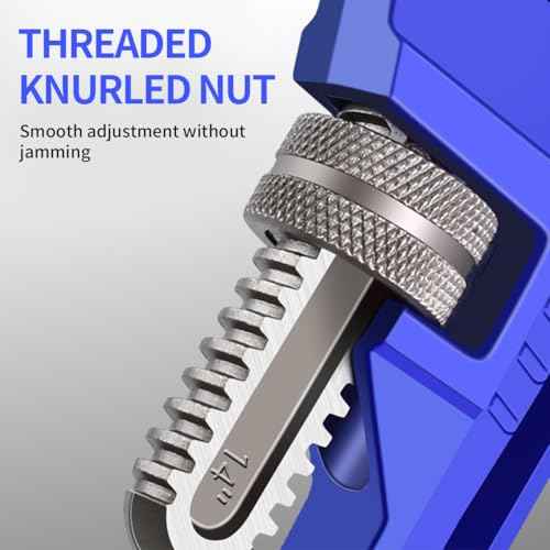 14 Inch Pipe Wrench | Plumbers Wrench, Heavy Duty Plumbing Tools | Forged from High Carbon Steel | Suitable for Water Pipes, Plumbing, Fire Protection Pipe Tools