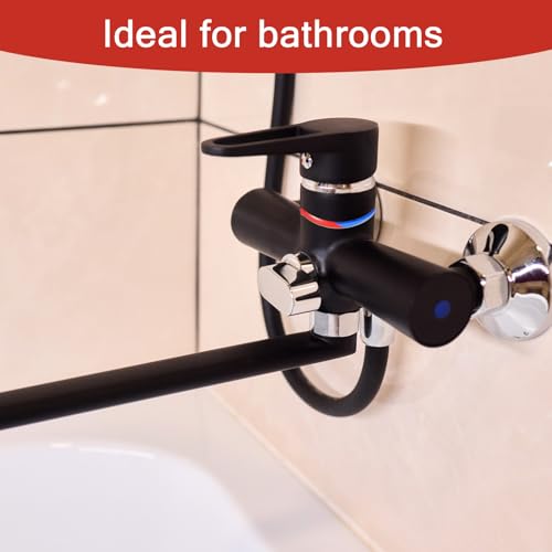 40 Pcs Hot and Cold Stickers, Waterproof Faucet Stickers Hot and Cold Water Indicator, Self-Adhesive Faucet Labels for Kitchen Bathroom Shower Panel Faucets