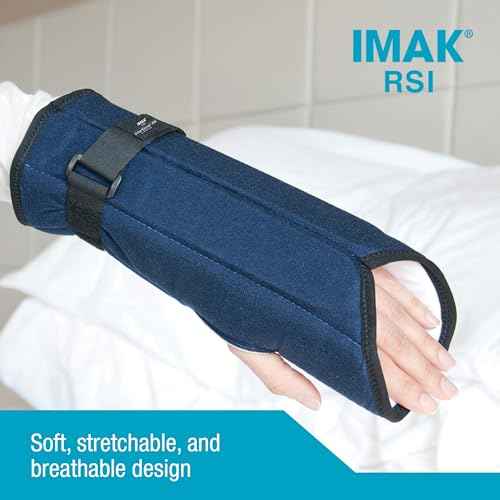 Brownmed IMAK RSI SmartGlove PM - Wrist Brace for Carpal Tunnel & Tendonitis - Nighttime Splint Glove for Men & Women