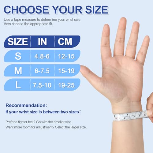 NEENCA Carpal Tunnel Wrist Brace for Night Support,Knob Adjustable Hand Brace for Tendonitis,Arthritis Pain，Sprain,Wrist Splint Support with Sleeves for Women&Men. (Right Hand, Medium)