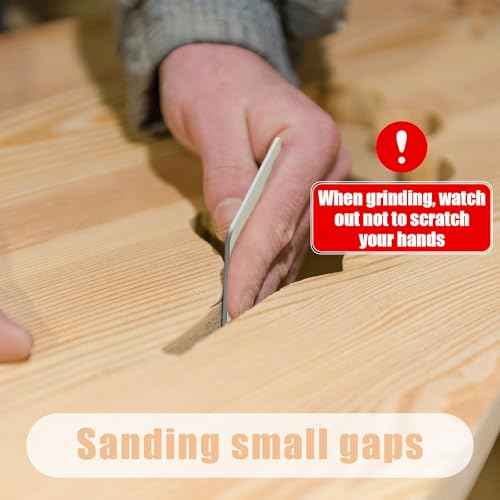 Honoson 15 Pcs 2 x 2 Inch Sanding Pads Padded Sanding Pads Polishing Soft Mess Pen Kit Double Sided Grits for Plastic Acrylic Materials