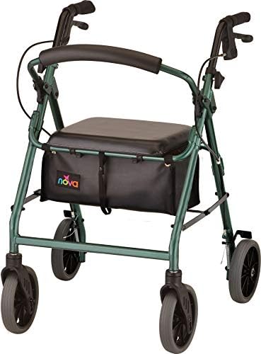 NOVA Medical Products Zoom Rollator Walker , 22 Inch (Pack of 1)