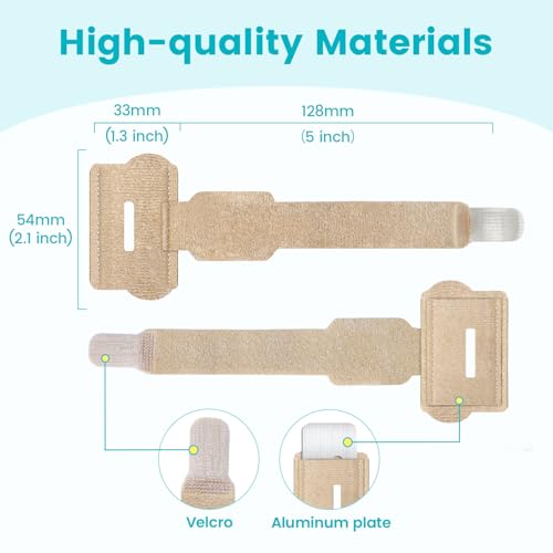 Hammer Toe Straightener Corrector Wrap for Women & Men, Hammer Toe Splint Support - 4 in package
