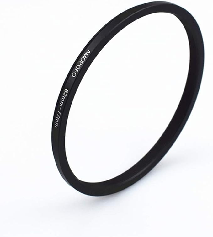 82mm to 77mm /82mm-77mm Step-Down Ring Filter Adapter for All Brands UV,ND,CPL,Metal Step-Down Ring Adapter
