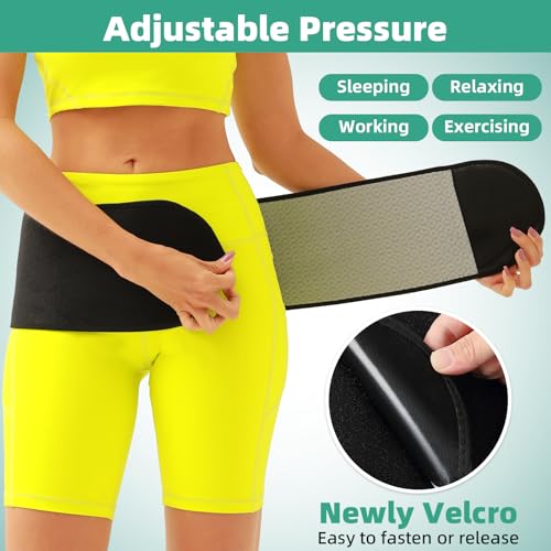 Pelvic Support Belt Pregnancy Belly Band with Groin Straps Uterine Prolapse, Vulvar Varicosities, Postpartum, and Symphysis Pubis Dysfunction Pelvic Floor Support, Prolapse, Hernia (X-Large)