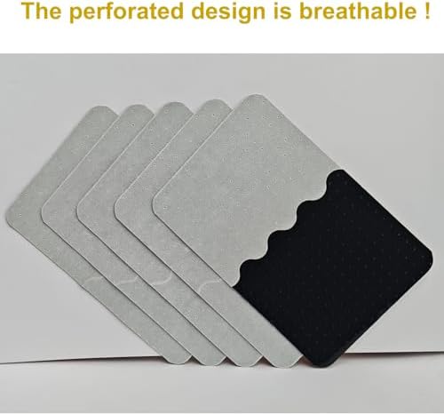 125 Pcs Ginger Patch Self-heating Hot Compress Pads Porous Design More Breathable for Comfrot & Relaxation, Support Warmth for Neck, Shoulder, Waist, Knee, Hand, Wrist, Pack of 5 (8*12cm, 125, Count)