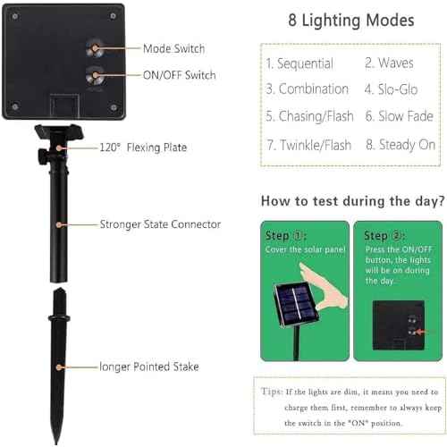 6 Pack 270FT Solar Christmas Lights Outdoor Waterproof, Super Bright 480 LED Solar String Lights with 8 Lighting Modes, Green Wire Twinkle Tree Light for Outside Xmas Party Decorations (Warm White)