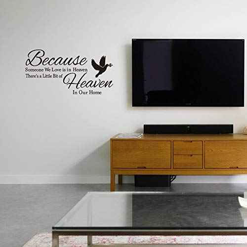 Because Someone We Love is in Heaven There's a Little Bit of Heaven in Our Home Dove Olive Branch