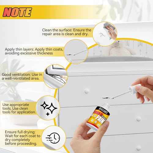White Touch Up Paint, Multi Surface Touch up Paint Pen for Wall, Door, Cabinets, Wood, Furniture (2.0 Ounxce)