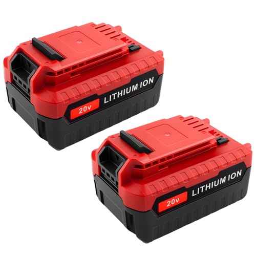 2 Pack 6.0Ah 20V Lithium-ion Replacement Batteries Compatible with Porter Cable 20V Battery PCC681L PCC685L PCC680L PCC682L PCC600 PCC640