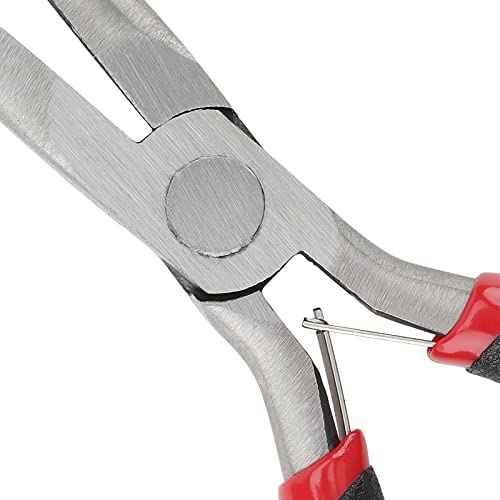 15 PCS 6 Inch Extra Long Needle Nose Pliers, Mini Precision Jewelry Pliers with Comfort Grip, Needle Nose Pliers for Jewelry Making, Repair, Crafts