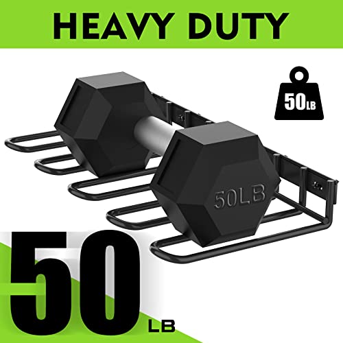 2 Pack Power Tool Organzier Wall Mount, Thicked Heavy Duty Drill Holder, Drill Storage Rack Organizer for Dewalt Milwaukee Ryobi Cordless Tools