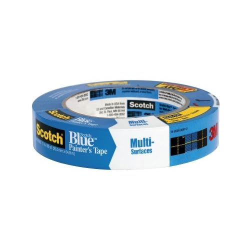 ScotchBlue 2090 Painters Masking Tape for Multi-Surfaces, 1-Inch, Blue