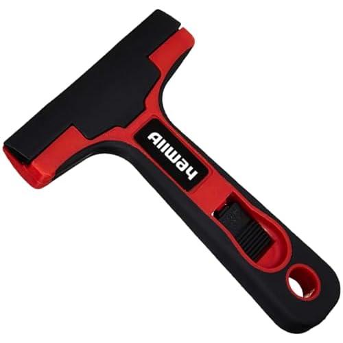 ALLWAY GTS Soft-Grip Glass & Tile Scraper, 4¡È