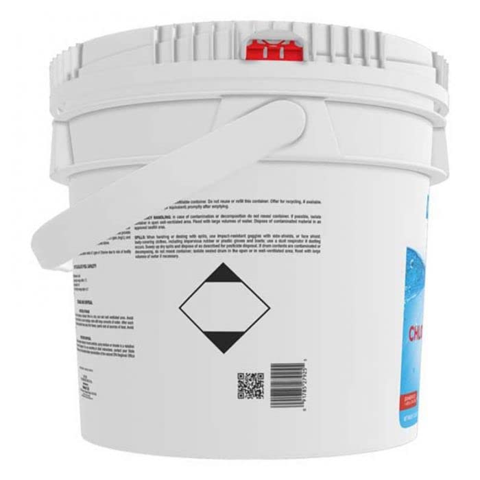 Doheny’s 3-Inch Stabilized Chlorine Tablets for Sanitizing Swimming Pools | 99% Pure Tri-Chlor, 90% Available Chlorine | Long-Lasting, UV-Protected, Slow-Dissolving | Individually Wrapped 10lb Bucket