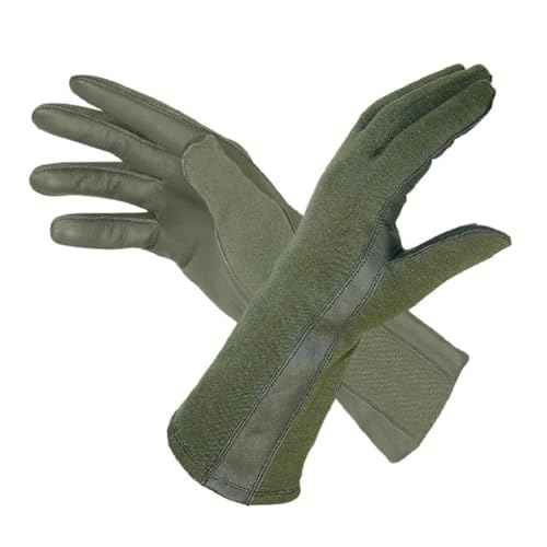 M MCGUIRE GEAR Nomex Summer Flight Gloves, Fire-Resistant Tactical Gloves for Pilots, Military, Law Enforcement & Mechanics