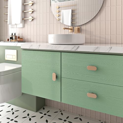 Livelynine Light Green Wood Contact Paper Peel and Stick Countertops Waterproof Desk Wallpaper Wood Grain Contact Paper for Cabinets Drawers Kitchen Cabinet Vinyl Wrap Counter top Covers 15.8x78.8