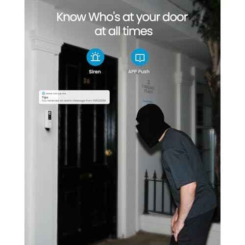 ieGeek Doorbell Camera Wireless No Subscription, 3MP Video Doorbell with Chime, 180¡Æ Head to Toe View, 2-Way Talk Voice Changer, AI Motion Detection Night Vision, Only 2.4GHz WiFi, Works with Alexa