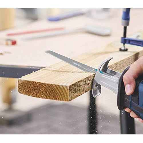 EZARC Wood Pruning Reciprocating Saw Blade, 6-Inch Recip Saw Blades R644GS 6TPI (5-Pack)