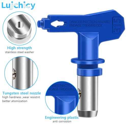 315 Spray Tip Nozzle, Reversible2/ Airless Paint Sprayer Tips for Airless Sprayer (Pack)