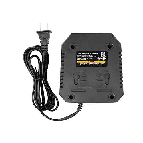 SEYVUM 2.0A Fast Charger Power Tools Lithium?Ion Battery Charger Replacement Charger for LB-8189 and LB-8190 Leaf Blower