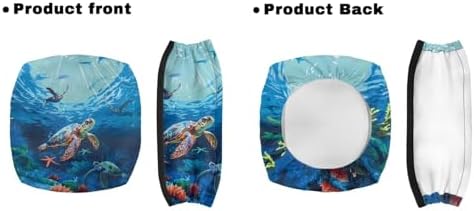 LedBack Walker Accessories Bag Sea Turtles Walker Seat Covers Rollator Walker Seat and Backrest Covers Underseat Pouch Tote for Rolling Walkers