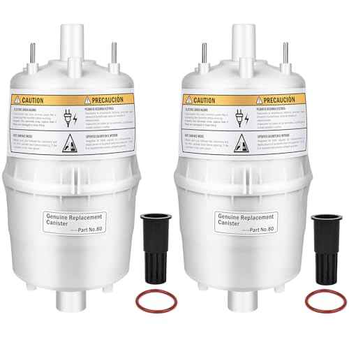 80 Steam Canister Substitute for Aprilaire 800 Replacement Canister(OEM), 80 Canister for Aprilaire Humidifiers 800 801 865 866, Steam Canister Part No. 80 Replace for Aprilaire 800 Canister 2 Pack