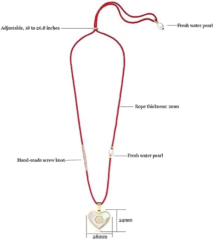 Medical Alert Necklace for Women Shell & Gold-Tone Stainless Steel Emergency ID Tag Pendant Necklace for Girls Custom Engraved Medical Alert Jewelry