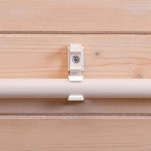 Taiyin 200 Pcs 1/2 Inch PEX Clips 16 mm Pipe Clamps U Hook PEX Pipe Support Hangers PVC Plastic Water Pipe Holder Clamps Bracket Socket