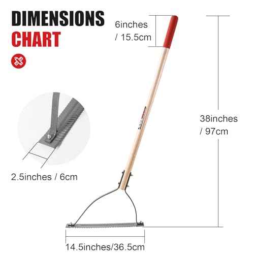 Weed Grass Cutter Manual Weed Wacker Grass Whip Double Serrated Blade Weed Cutter Tool,38 inches