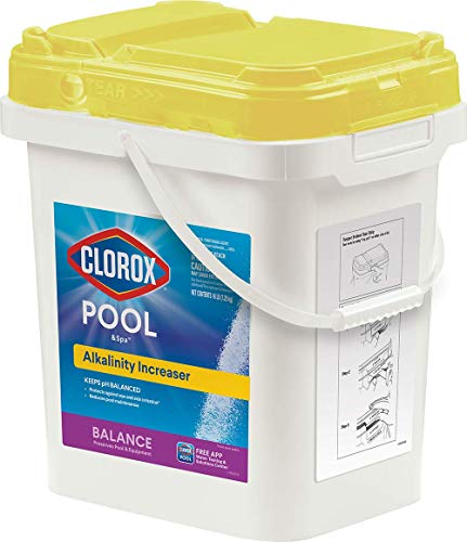 Clorox Pool & Spa Swimming Pool Alkalinity Increaser, Keeps pH Balanced, 16LB (Pack of 1)