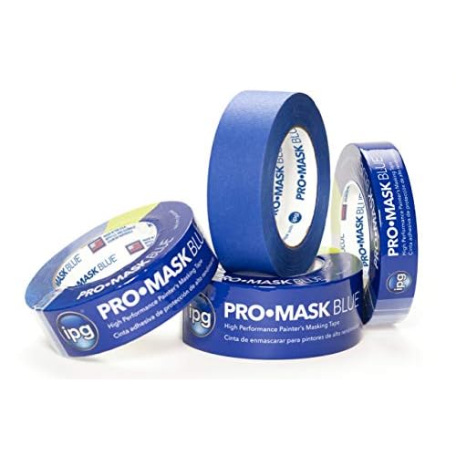 IPG ProMask Blue, 14-Day Painter's Tape, 1.88" x 60 yd, Blue, (Single Roll)