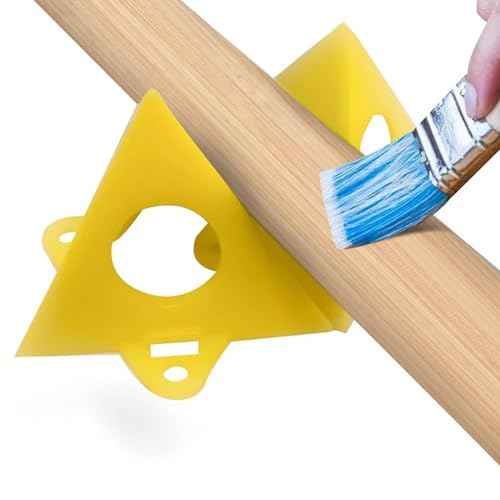 EMVANV 20pcs Painters Cone Stands, Woodworking Furniture Door Risers Painters Stand, Mini Cone Paint Stands for Canvas and Door Risers Support, Paint Pouring Suppliers, Canvas Stand(size:20pcs)