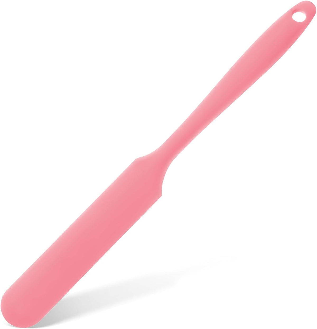 Patelai Non Stick Wax Spatulas Silicone Waxing Sticks Waxing Applicator Hair Removal Large Reusable Scraper Large Area Hard Wax Sticks for Home Salon Body Use Mixing Resin(Sun Pink)