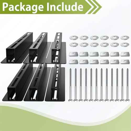 Heavy Duty Ceiling Storage Rack,Overhead Garage Storage Rack,Powder Coated Tote Storage Racks for Garages, Sheds, Storerooms (6 PCS, for 5 Bins)