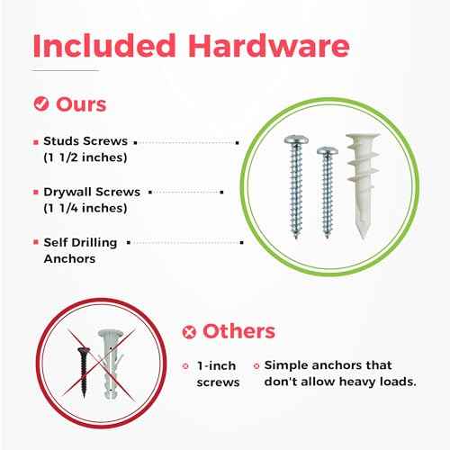 Garage Wall Organizer | 32" Heavy-Duty Tool Storage Rack | Adjustable Double-Layer Hooks | 200 lbs Capacity | Carbon Steel Wall Mount Holder for Shovels, Rakes, Ladders & Power Tools