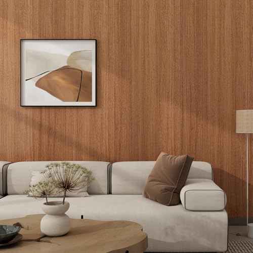 Wood Grain Contact Paper Peel and Stick Textured Wallpaper for Cabinets Drawers Countertop and Furniture Refurbishment Wooden Wall Paper Removable Vinyl Easy to Apply 11.8"x118"