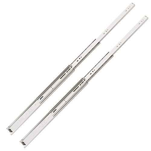 10 Pairs of 22 Inch Hardware Full Extension Side Mount Ball Bearing Sliding Drawer Slides