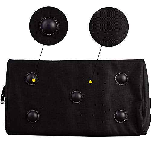 KATA 16 Inch Heavy Duty Tool Bag with Wide Mouth for Tool Storage,Carrier and Organizer,Bag for Tools,Yellow