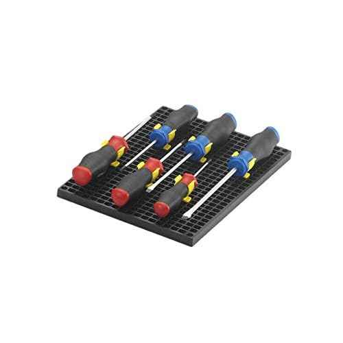 Organizer Genie - Four Black Pegboard Set to organize your Sockets, Wrenches, Pliers, Screwdrivers, Bits and All Other Tools