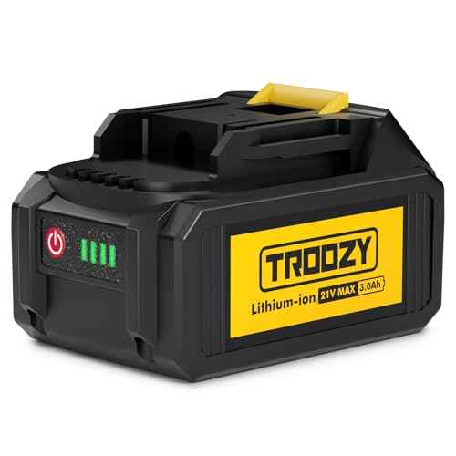 20V Lithium Battery Compatible with Makita Power Tools, 3.0Ah Rechargeable Batteries with Led Indicator, Portable Outdoor Power Equipment Accessories Replacement