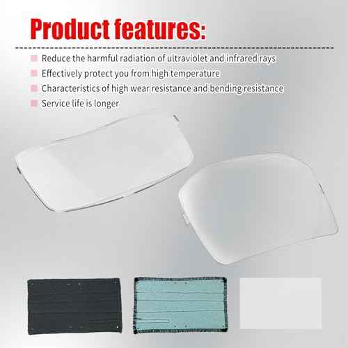 06-0201-30 Outside Lenses For 9100XX and 9100XXVI Helmet/Hood,Welding Starter Kit 9100XX includes inside protection plates and a sweatband,2.80" x 4.20" ADF Viewing Area