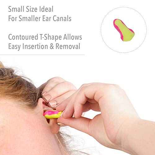HONEYWELL LL-1 Howard Leight LL-1 Laser Lite Disposable Uncorded Foam Earplugs, Polycarbonate Foam, Standard, Red and Yellow (Pack of 200)