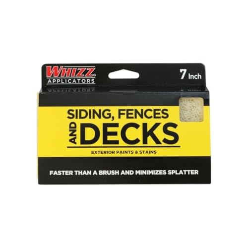 WHIZZ 90152 Building_Material Resistant Stainer Pad, 7 inches, Plain